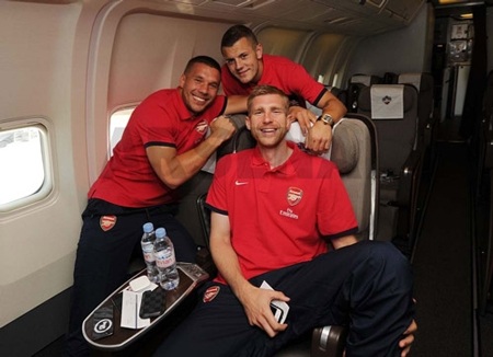 Nhật Bản là điểm đến cuối cùng trong chuyến du đấu châu Á của Arsenal