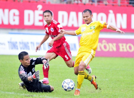 SL Nghệ An còn muốn vô địch V-League? - 1 SL Nghệ An không quá hào hứng nghĩ đến việc vô địch V-League