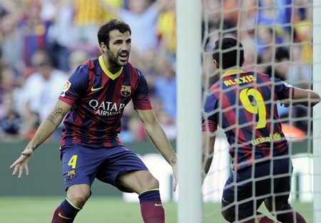 Barcelona hạ Levante 7-0 ngày mở màn La Liga - 1 Barcelona giành chiến thắng đậm đà ngày mở màn La Liga