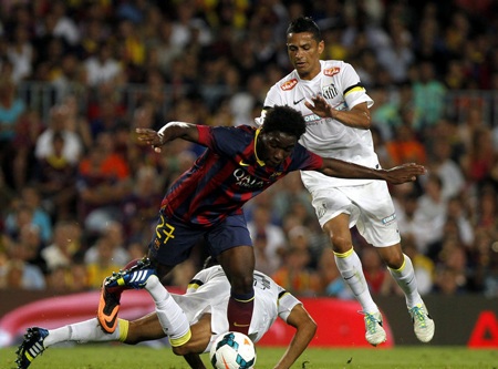 Barcelona hạ Santos 8-0 trong ngày HLV Martino ra mắt - 1 Barcelona đã tìm lại được sức mạnh và sự ổn định