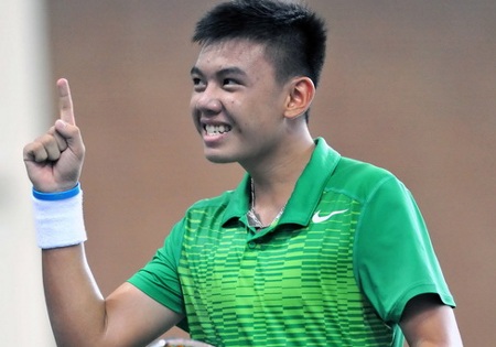 Lý Hoàng Nam giành tấm HCV lịch sử tại giải trẻ châu Á - 1 Hoàng Nam giành tấm HCV lịch sử cho quần vợt Việt Nam