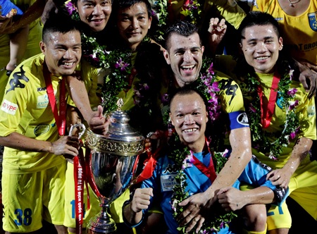 Chức vô địch của Hà Nội T&T là hoàn toàn xứng đáng - Ảnh: Gia Hưng