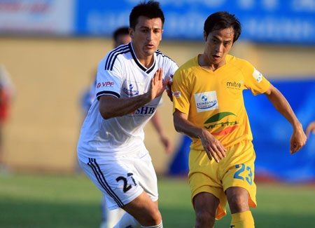 Vòng 22 V-League 2013: Hạ màn - 1 Cuộc đấu SHB Đà Nẵng - Thanh Hóa hứa hẹn sẽ rất đáng chú ý