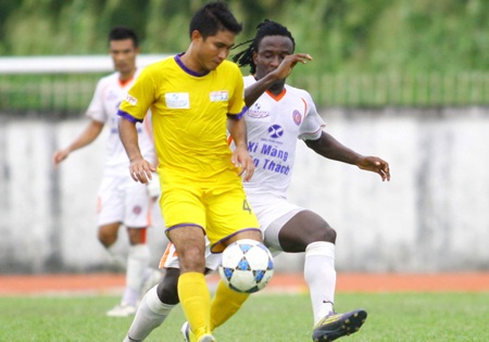 K.Kiên Giang nhen nhóm chút hy vọng trụ hạng - 2 K. Kiên Giang (vàng) nhen nhóm chút hy vọng để trụ hạng