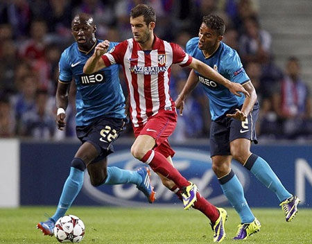 Atletico giành lại thế trận trong hiệp 2 và liên tục ép sân