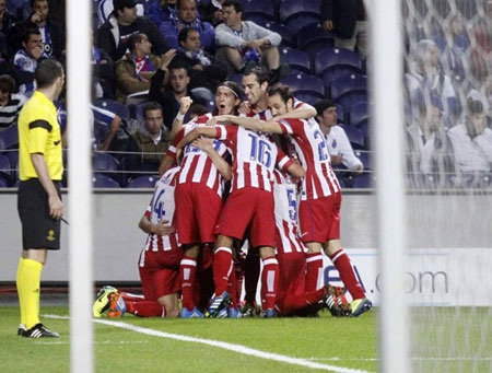 Gabi ghi bàn gỡ hòa cho Atletico ở phút 58