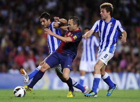 Barcelona hướng đến chiến thắng thứ 6 liên tiếp ở La Liga - 1 Sociedad đã gây tiếng vang lớn khi đứng thứ 4 La Liga mùa trước