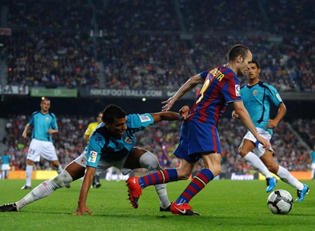 Barcelona và chiến thắng hoành tráng trước Almeria? - 1 Barcelona luôn thắng đậm mỗi khi đối đầu Almeria
