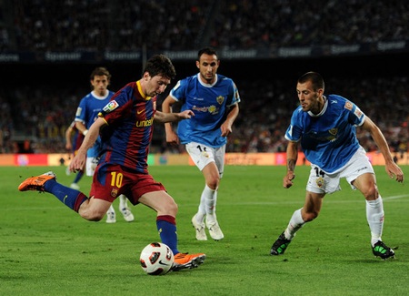 Barcelona và chiến thắng hoành tráng trước Almeria? - 2 Messi luôn có duyên ghi bàn vào lưới Almeria