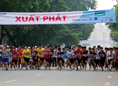 Giải chạy báo Hà Nội mới lần thứ 40 thành công tốt đẹp