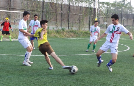 Trận đấu diễn ra hấp dẫn trên tinh thần fair-play