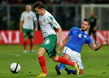 Hạ Bulgaria, Italia tiến sát đến tấm vé dự World Cup 2014 - 1 Bulgaria đã không thể tạo nên bất ngờ trước Italia tại Palermo