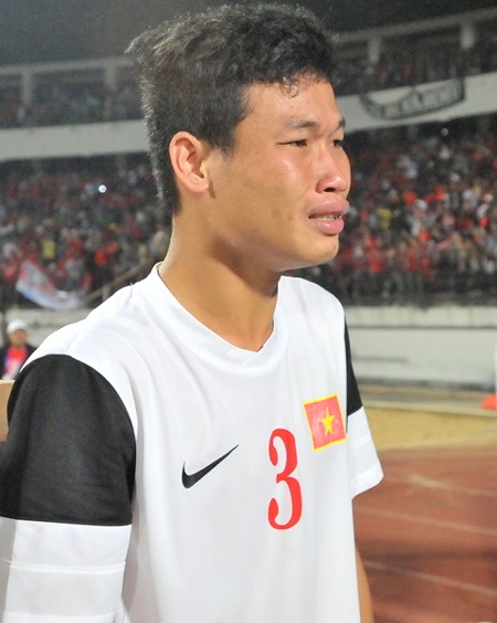 Thua U19 Indonesia sau loạt luân lưu, U19 Việt Nam về nhì - 2 Nước mắt của cầu thủ trẻ Đông Triều - Ảnh: Gia Hưng