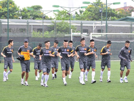 U23 Việt Nam thắng đậm “quân xanh” trên đất Hungary - 1 U23 Việt Nam đang thể hiện một phong độ khá tốt