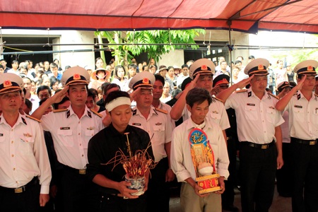 Tất cả đều tiếc thương về sự ra đi của liệt sỹ Đinh Văn Nam