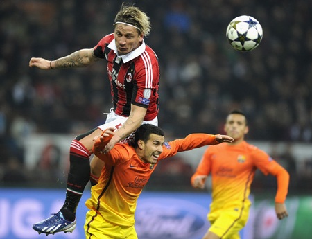 AC Milan - Barcelona: San Siro dậy sóng - 2 AC Milan quyết tâm đánh bại Barcelona trên sân nhà