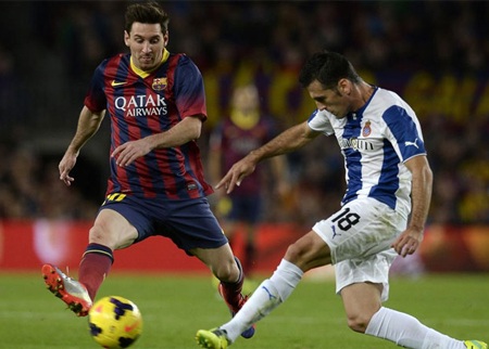 Neymar tỏa sáng, Barcelona nhọc nhằn “vượt ải” Espanyol - 3 Lionel Messi lại tiếp tục chơi mờ nhạt trong thắng lợi của Barcelona