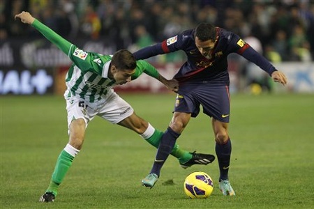 Barcelona và chuyến đi “bão táp” đến Benito Villamarin - 2 Chuyến hành quân đến sân Betis không hề dễ dàng với Barcelona