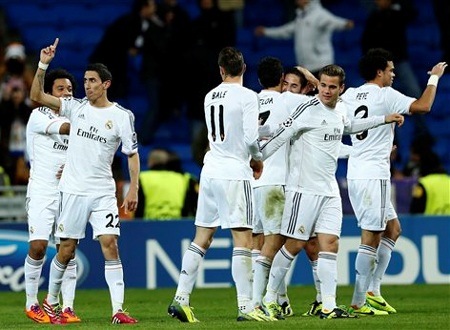 Real Madrid đã cầm chắc ngôi đầu bảng B Champions League năm nay