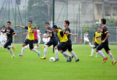 HLV Hoàng Văn Phúc: “Bảng đấu của U23 Việt Nam không hề dễ dàng” - 1 U23 Việt Nam đang trong giai đoạn hoàn thiện kỹ chiến thuật