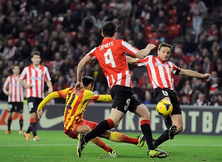 Barcelona đã chơi đầy bế tắc trước Bilbao tại San Mames