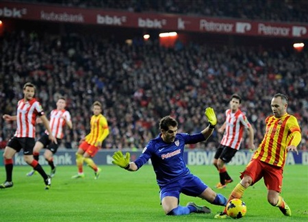 Barcelona đã đón nhận thất bại đầu tiên ở La Liga năm nay