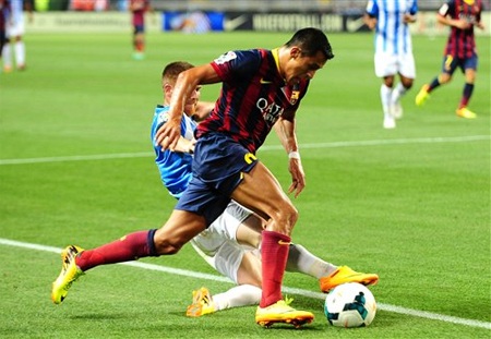 Barca đang có dấu hiệu sa sút về phong độ ở La Liga