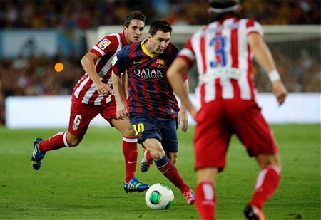 Atletico - Barcelona: Đại chiến rực lửa tại Vicente Calderon - 2 Sự trở lại của Messi tăng cường thêm sức mạnh cho Barcelona