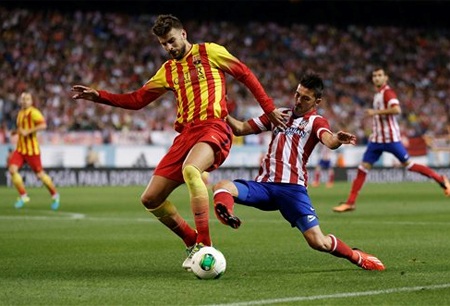 Atletico - Barcelona: Đại chiến rực lửa tại Vicente Calderon - 3 Hàng thủ Barcelona sẽ phải hết sức dè chừng người cũ David Villa