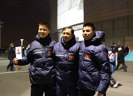 U19 Việt Nam nô nức đi xem trận Anh - Đan Mạch - 10 Sau chiến thắng trước U19 Arsenal, toàn đội sẽ nỗ lực luyện tập cho các cuộc thử lửa tiếp theo