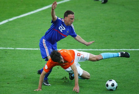 Đại chiến Pháp - Hà Lan luôn diễn ra đầy hấp dẫn