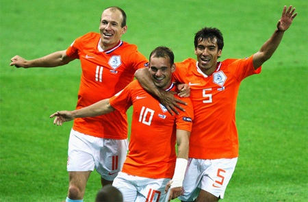 Đội tuyển Hà Lan đang có phong độ tốt thời gian gần đây