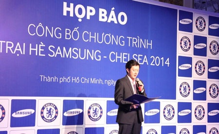 Khởi động trại hè bóng đá Samsung-Chelsea 2014 tại Việt Nam - 1 Khởi động trại hè bóng đá Samsung-Chelsea 2014 tại Việt Nam