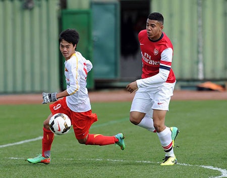 Chùm ảnh: U19 Việt Nam "bắn phá" U19 Arsenal - 2 Arsenal choáng ngợp trước sự tiến bộ của U19 Việt Nam
