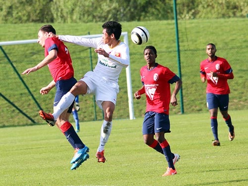 HLV U19 Lille khen ngợi U19 Việt Nam - 1 U19 Việt Nam đã tiến bộ rõ rệt ở trận gặp U19 Lille