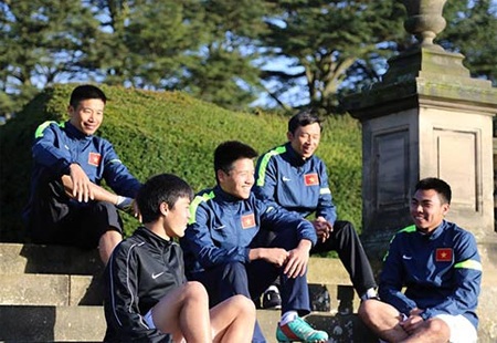 Bầu không khí toàn đội khá vui vẻ