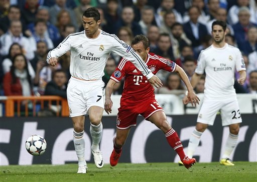 Real Madrid thắng nhọc nhằn Bayern Munich ở Bernabeu - 3 Nhiều khó khăn đang chờ đợi Ronaldo và đồng đội ở trận lượt về tại Allianz Arena