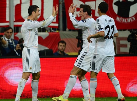Nhìn lại 90 phút Real Madrid “hạ sát” Bayern ở Allianz Arena - 16 Ronaldo, Bale và Di Maria đã có một trận đấu xuất sắc