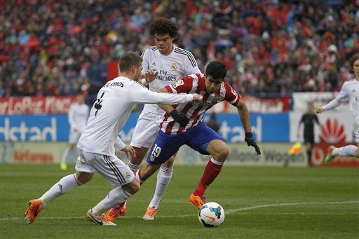 Atletico luôn chơi từng bừng mỗi khi gặp Real ở mùa giải này