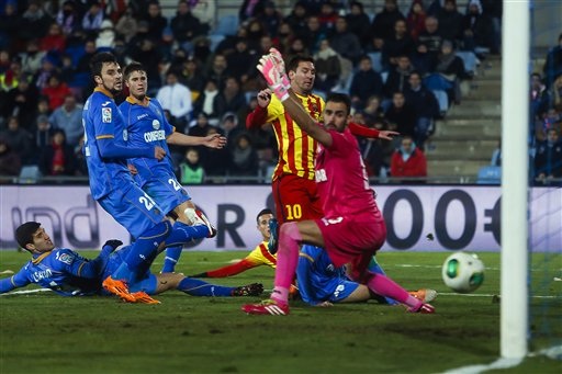 Barcelona và quyết tâm không từ bỏ chức vô địch La Liga - 1 Barcelona cần thắng Getafe để nuôi mộng vô địch La Liga