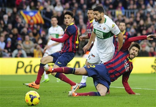 Barcelona không bỏ lỡ cơ hội vàng để vô địch La Liga? - 1 Barcelona cần một chiến thắng trước Elche