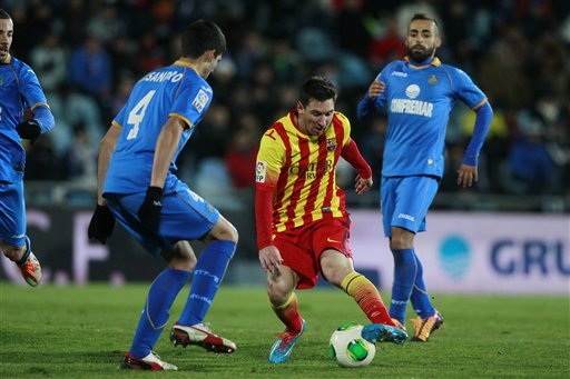 Barcelona và quyết tâm không từ bỏ chức vô địch La Liga - 2 Lionel Messi vẫn là niềm hy vọng số 1 của Barcelona