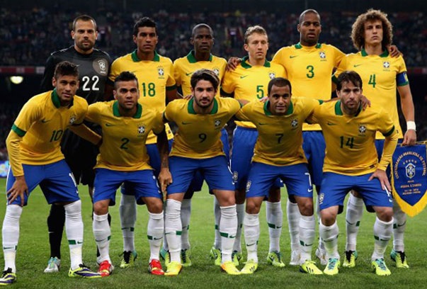 Đội hình mạnh của Brazil