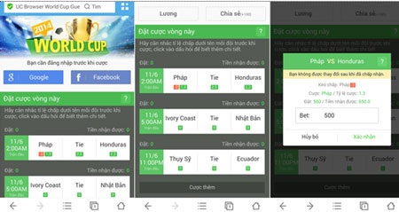 Bảng
thi đấu FIFA World Cup™ 2014