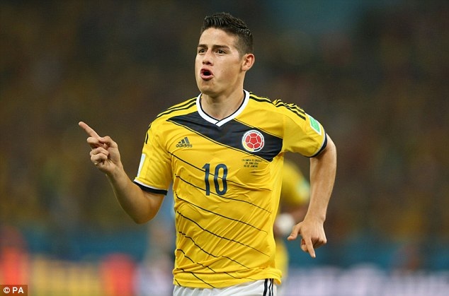 Vua phá lưới World Cup 2014 tuyên bố sẽ gia nhập Real Madrid - 1 Ngày về Real Madrid của James Rodriguez không còn xa
