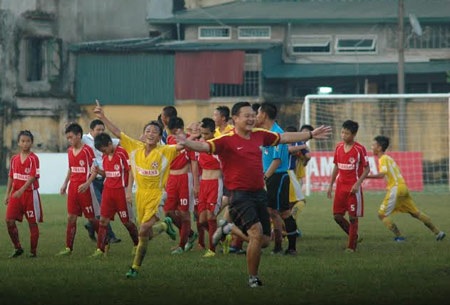 Hải Dương đối đầu Nghệ An ở chung kết U13 Quốc gia - 1 Hải Dương đối đầu Nghệ An ở chung kết U13 Quốc gia