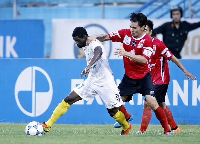 Hà Nội T&T chơi không thực sự đúng sức - Ảnh: Gia Hưng