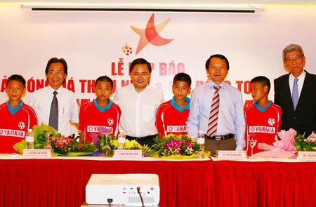 Sôi động giải bóng đá U13 toàn quốc - 1 Sôi động giải bóng đá U13 toàn quốc