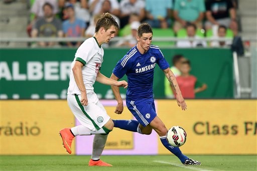 Vì sao Chelsea không bán Fernando Torres? - 1 Torres tiếp tục tục bỏ lỡ cơ hội vô duyên ở trận gặp Ferencvaros