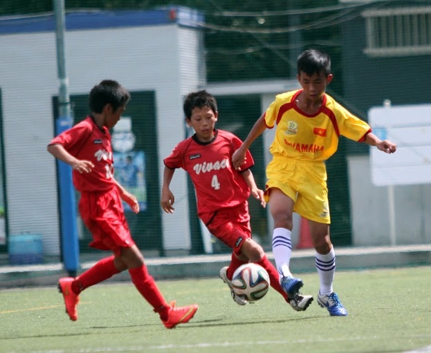 U13 Sông Lam Nghệ An toàn thắng tại Nhật Bản